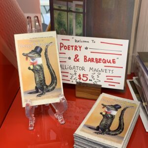 Poetry & Barbeque Magnet