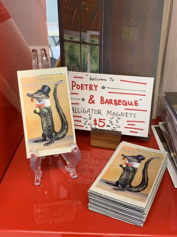 Poetry & Barbeque Magnet