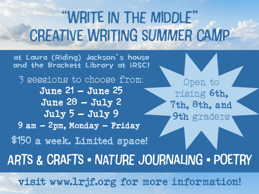 Write In The Middle Summer Camp