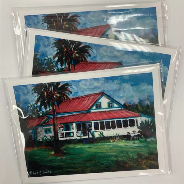 LRJF Painted House Notecards
