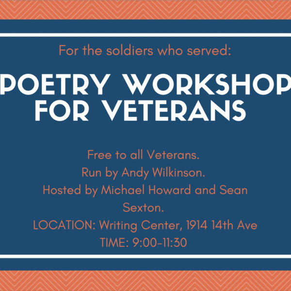 Veteran Poetry Workshop