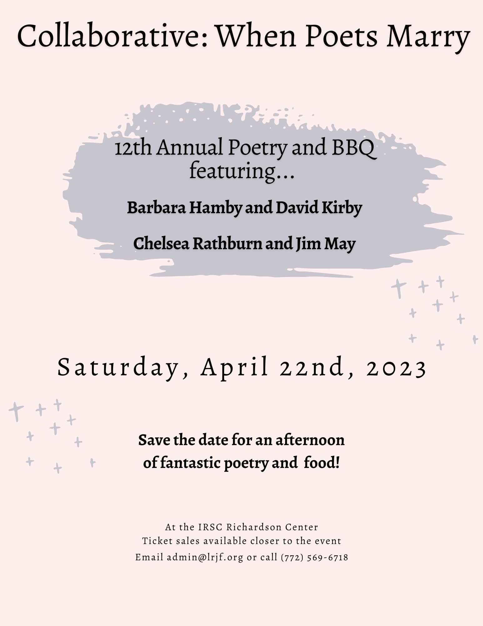 12th Annual Poetry and BBQ
